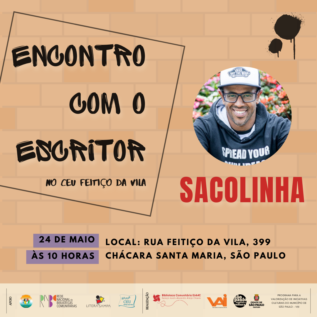 Encontro com o escritor Sacolinha